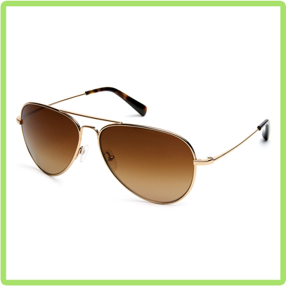 Vargas Honey Gold with Brown Gradient lens